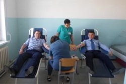 ҚАЖ ҚЫЗМЕТКЕРЛЕРІ ҚАН ТАПСЫРДЫ