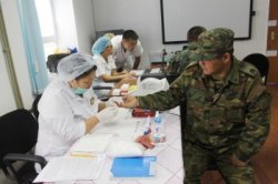 ТӨТЕНШЕЛІКТЕР ДОНОР КҮНІНДЕ ҚАН ТАПСЫРДЫ